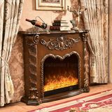 European LED Light Heater Hotel Furniture Electric Fireplace (338)