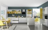 Shandong Furniture Factory Ready Made Modern Kitchen Cabinets