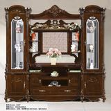 Simple TV Stand Wood TV Cabinet in Living Room