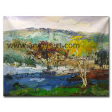 Superior Handmade Abstract Landscape Oil Painting for Wall Art