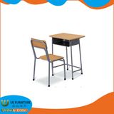 Wood and Steel Material Primary School Sets Classroom Desk and Chair