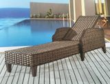 Outdoor Furniture Rattan Lying Bed Pool Lounge Chair