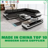 Living Room Furniture Corner Leather Modern Sofa