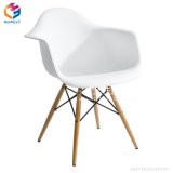 Hly White Eames Chair Wooden Frame Chair Foshan Furniture