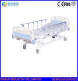 China Supplier Medical Furniture Manual Three Function Adjustable Hospital Bed