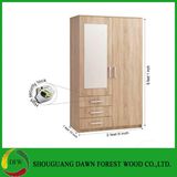 African Style E2 Bedroom Furniture Wardrobe with Mirror