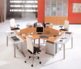 120 Degree Office Workstation 3 Person Office Partition Table (SZ-WST692)