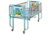 Two Crank Manual Children Bed for Pediatric
