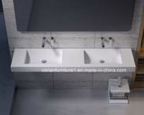 Wall Hung Corian Solid Surfacevanity Basin Bathroom Furniture