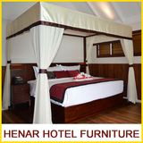 Teak Wood Four Poster Bed Resort 5 Star Hotel Furniture