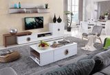 2015 Modern MDF in Oaken Wood Coffee Table (CJ-2024A)