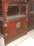 Chinese Antique Wooden Carved Cabinet Lwa235