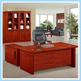 Cherry Color Office Furniture MDF Wooden Boss Executive Table/Desk