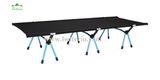 Single Fold Away Bed for Camping with Aluminum Frame Construction