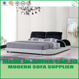 Bedroom Furniture Real Leather Bed