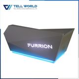 Contemporary Design Salon Design Reception Desk Counter Table with SGS Certificate