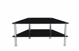 Stylist Glass TV Iron Tube Stand (TV102)