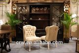 Rch-4017 Antique Button Sofa Chair Cushion Cover Fabric