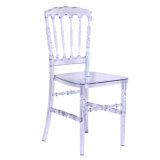 Clear Resin Plastic Napoleon Chair for Wedding and Event
