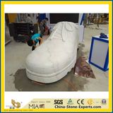 Natural Castro White Marble Carving/Statue/Granite Stone Sculpture for Plaza/Garden/Decoration