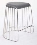 Metal Restaurant Stackable Wire Dining Counter Barstools