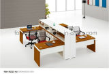 Furniture Set 4 Seats Office Workstation Table with Storage