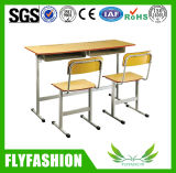 Classroom Furniture Double Table and Chairs (SF-02D)