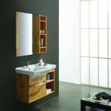 Wooden Bathroom Cabinet with Mirror / Modern Single Sink Bathroom Vanity / Bathroom Vanity
