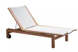 Swimming Pool Wooden Chair Beach Chair for Outdoor Furniture