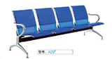 Popular Steel Waiting Chair Public Hospital Visitor Chair 3 Seater Airport Chair with Cushion in Stock