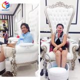 Salon Beauty White Massage SPA Foot Basin Manicure Pedicure Chair