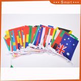 International String Flag Set/ World Cup Flag String 10m/ 30FT String Flag Set of Country Flags for Decoration