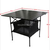 82*82*69 Outdoor Folding Aluminum Alloy Special Barbecue Table