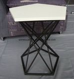 Creative Office Pentagram Sitting Room Sofa Wholesale Tea Table Contracted Manufacturers Custom-Made Metal Tea Table (M-X3317)