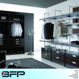 Simple Style Walk in Wardrobe Closet Dressing Room Furniture