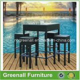 Outdoor Used PE Rattan Garden Furniture Bar Chair (GN-8678D)