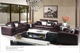 Leather Sofas Modern Furniture Genuine Leather Sofa with Furniture Set