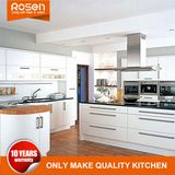 White Colors Wood Veneer Furniture Kitchen Cupboard