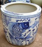 Chinese Antique Painting Porcelain Pot Lw265