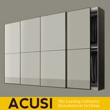 4 Doors Slding Type Bedroom Closet Wooden Wardrobe (ACS3-S05)