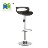 (MYRTHE) 330# Gas Lift Chrome Base Plastic Bar Stool