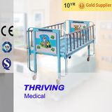 Thr-CB002 Stainless Steel Hospital Cartoon Childern Bed