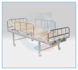 Three Crank Medical Equipment Manual Hospital Bed