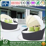 Outdoor Beach Pool Garden Furniture PE Rattan Sunbed Disassemble Daybed (TGLU-08)