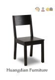 Wooden Dining Chair for Fast Food Solid Wood with Plywood Backrest (HD915)