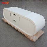 Artificial Stone Acrylic Solid Surface Modern Office Desk