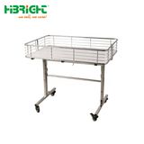 Supermarket Folding Promotion Cage Metal Cart with Wheel