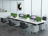 Wholesale Office Linear Workstation Desk with Screen Divider (HF-YZM007)
