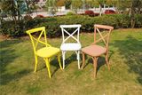 Resin Plastic Crossback Chair