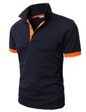 Mens Custom Embroidery Logo High Quality Casual Fit Polo Shirts